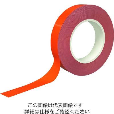 ニトムズ 耐久ラインテープDLTーNEO25x50橙 Y6056 1巻 193-3443（直送品）