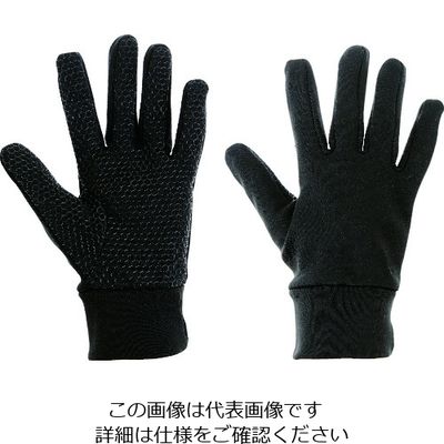 トラスコ中山 TRUSCO すべり止め付き防寒手袋 LLサイズ WGNS-LL 1双 207-5912（直送品）