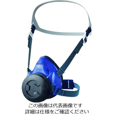 重松製作所 シゲマツ 防じん・防毒マスク TW01SFC(L) TW01SFC-BL-L 1個 195-6598（直送品）