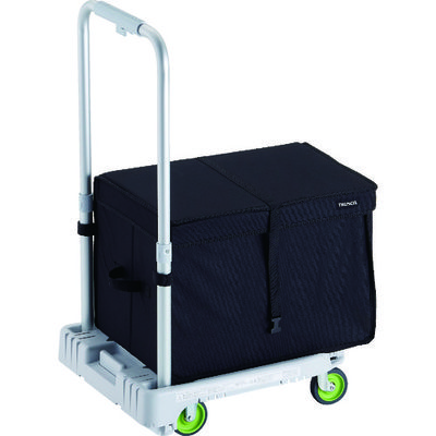 トラスコ中山 TRUSCO 樹脂台車 カルティオミニ weego 省音車輪 ホワイト THB付 WP-2G-W-THB 1台（直送品）