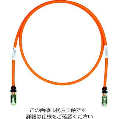 パンドウイットコーポレーション PANDUIT CAT6A/CAT6 シールドパッチコード 2.5m オレンジ STP6X2.5MOR 1本（直送品）