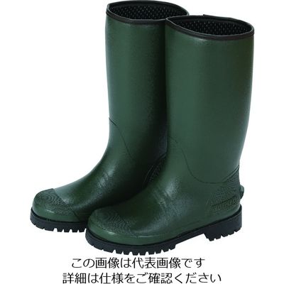 トラスコ中山 TRUSCO 防寒レインブーツ カーキ LL TR100MU-OD-LL 1足 195-1366（直送品）