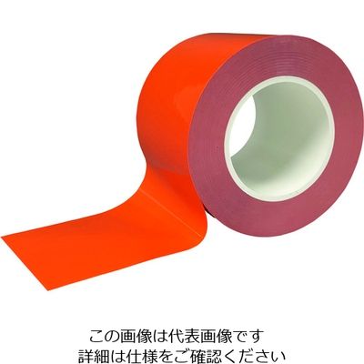 ニトムズ 耐久ラインテープDLTーNEO100x50橙 Y6080 1巻 193-1952（直送品）