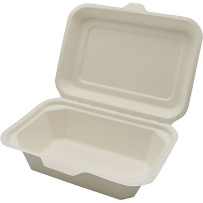 パックスタイル AB竹バガスランチトレー 180ー130 600枚(50×12) 649711 1ケース(600枚入(50枚×12袋))（直送品）