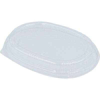 パックスタイル ファルカタ楕円170ー120 透明蓋 600枚(50×12) 650643 1ケース(600枚入(50枚×12袋))（直送品）