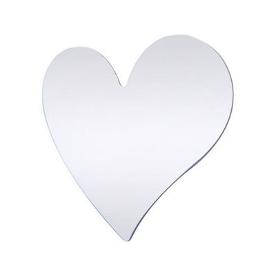 堀内鏡工業 鏡 安心・安全割れないミラー ハート SM-06 1個 4-1976-06（直送品）