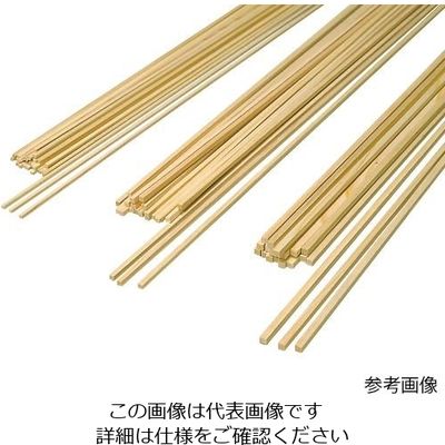美術出版エデュケーショナル ひのき棒(50本組) 8×8mm 4-1765-08 1本組(50本組)（直送品）