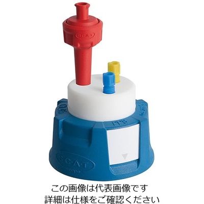 アズワン 安全キャップ(GL45ボトル用) 2ポート 307909 1セット 1-1735-32（直送品）