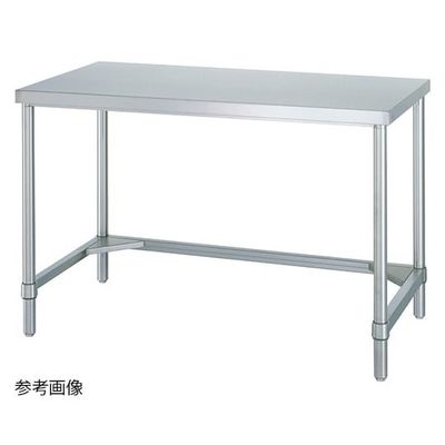 アズワン 静音ステンレス作業台 幅600×奥行450×高さ800mm WT-6045SI 1個 1-1636-33（直送品）