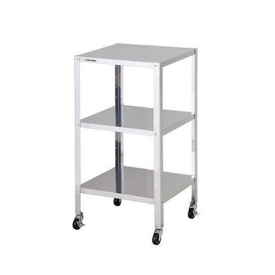 アズワン ステンレス製導電ワゴン 組立式 460×310×809mm SDW-3R 1台 4-2089-02（直送品）