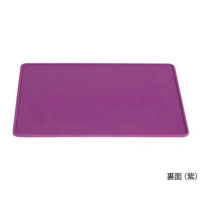 アズワン ワークステーション 実験マット 紫 120748 1枚 4-1840-02（直送品）