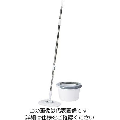 アズマ工業 モップ(トルネードプラス) 本体+バケツ TSM540 1セット 4-1941-01（直送品）