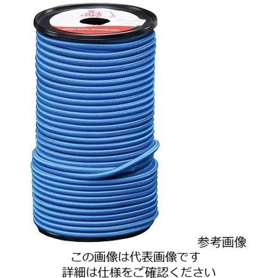 テックス・テクノロジー ショックコード 50m巻 青 Φ6mm 110481 1巻 4-2490-04（直送品）