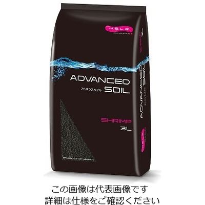 アズワン アドバンスソイル エビ用 3L 4-1709-02 1ケース(8袋)（直送品）