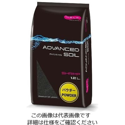 アズワン アドバンスソイル エビ用 パウダータイプ 1.2L 4-1710-01 1ケース(12袋)（直送品）
