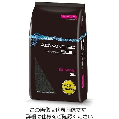 アズワン アドバンスソイル エビ用 パウダータイプ 3L 4-1710-02 1ケース(8袋)（直送品）