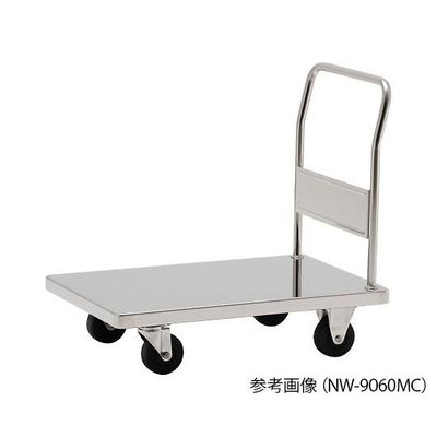 テックサス オートクレーブ対応台車 ニューウイング フットブレーキ無 NW-1260MC 1台 4-1962-03（直送品）