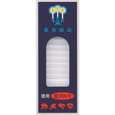 カメヤマ 小ローソク 豆ダルマ 4901435006970 1セット(10個)（直送品）