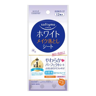 コーセーコスメポート ソフティモ ホワイト メイク落としシート bk 4971710314960 1セット（12枚×12）（直送品）