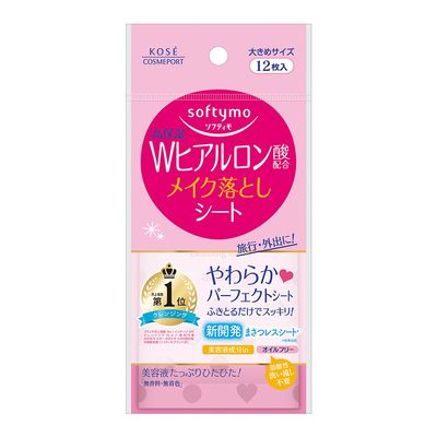コーセーコスメポート ソフティモ メイク落としシート（H） b （ヒアルロン酸） 4971710315004 1セット（12枚×12）（直送品）