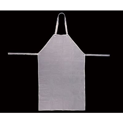 藤勝 ビニール前掛(胸付き) S-1 1枚 4-1227-01（直送品）