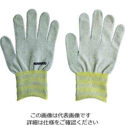 イーアクセス NOVA 銅抗菌手袋 M アイボリーミックス NOVA200-WH-M 1双 225-0143（直送品）