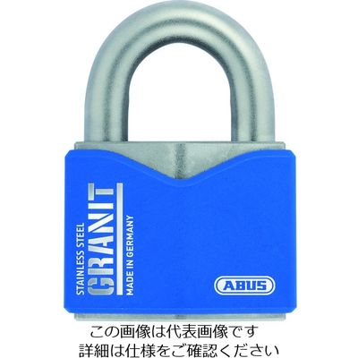 ABUS SecurityーCenter 屈強シリンダー南京錠 GRANIT 37ST/55 1個 201-3514（直送品）