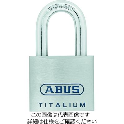 ABUS SecurityーCenter 軽量シリンダー南京錠 TITALIUM 96TI/50 1個 201-3516（直送品）