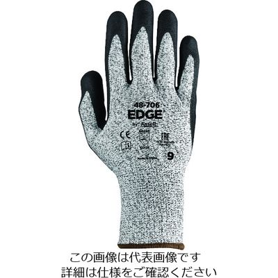 アンセル・ヘルスケア・ジャパン アンセル 耐切創手袋 エッジ 48ー706 Mサイズ 48-706-8 1双 195-6632（直送品）