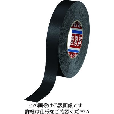 テサテープ tesa 補修テープ テサ56339 黒 19mmx25m 56339-19-25BK 1巻 207-3547（直送品）