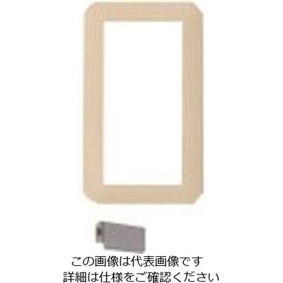 パナソニック Panasonic ワイド21簡易耐火SWプレートベージュ WTC7301F 1セット(10個) 159-7155（直送品）