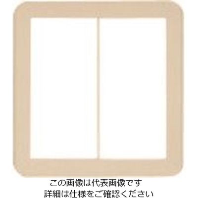 パナソニック Panasonic ワイド21簡易耐火SWプレートベージュ WTC7326F 1セット(10個) 157-6784（直送品）