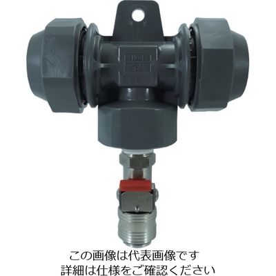 千代田通商 チヨダ 配管システムメスチーズMFXP付(25A) 25-04FT-MFXP 1個 818-7247（直送品）