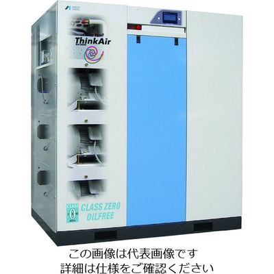 アネスト岩田 スクロールコンプレッサ(オイルフリー) EGシリーズ ドライヤ無 60Hz 29.6kW SLP-300EFM6 1台（直送品）