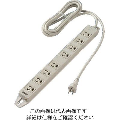 パナソニック Panasonic OAタップ(接地15A抜け止め形)(8コ WCH24383H 1個 159-7321（直送品）