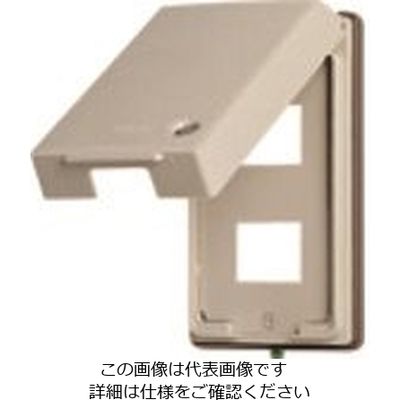 パナソニック Panasonic フルカラーガードプレート2コ用(取付枠付 WN7972K 1セット(5個) 158-3082（直送品）