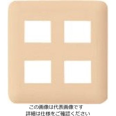 パナソニック Panasonic ワイド21コンP簡易耐火4コ用(2+2) WTF7704F 1セット(10個) 159-2449（直送品）