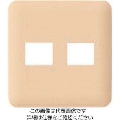 パナソニック Panasonic ワイド21コンP簡易耐火2コ用(1+1) WTF7772F 1セット(10個) 159-2458（直送品）