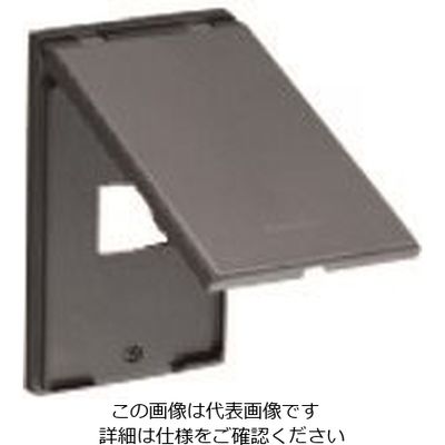 パナソニック Panasonic ワイド21金属防滴Pコンセント1コ用 WTF7801K 1セット(5個) 159-0857（直送品）