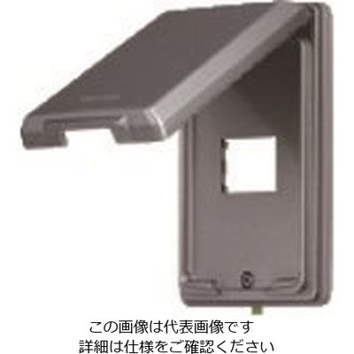 パナソニック Panasonic フルカラー金属防滴プレート1コ用 WN7801K 1セット(5個) 159-4100（直送品）