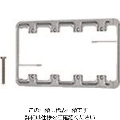 パナソニック Panasonic 石膏ボード用取付押え金具4連用 WN3999 1セット(5個) 158-1485（直送品）