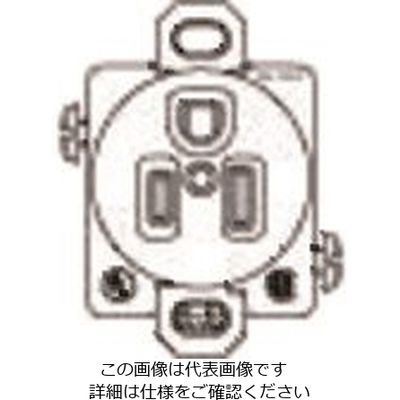 パナソニック Panasonic 輸出15A125V接地コン WCF61115B 1セット(10個) 159-7258（直送品）