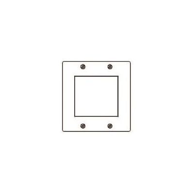 パナソニック Panasonic フルカラー2連接穴ステンレスプレート WN88609 1個 158-1486（直送品）