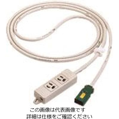 パナソニック Panasonic ハーネスOAタップ接地抜止3m2コ口グレ WFA6632HG 1個 157-5285（直送品）
