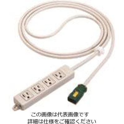 パナソニック Panasonic ハーネスOAタップ接地3m4コ口グレー WFA6534HG 1個 159-7266（直送品）