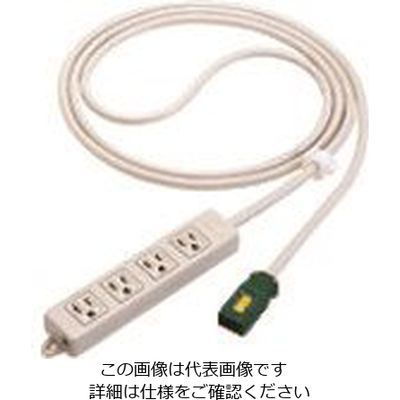 パナソニック Panasonic ハーネスOAタップ接地5m4コ口グレー WFA6554HG 1個 159-7296（直送品）