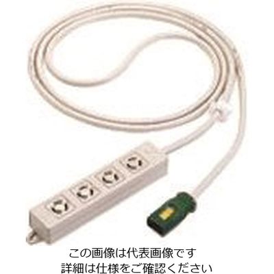 パナソニック Panasonic ハーネスOAタップ接地引掛5m4コ口グレ WFA6754HG 1個 157-8441（直送品）