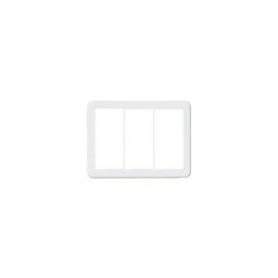 パナソニック Panasonic 簡易耐火SWプレートラウンドホワイト WTC7339W 1個 159-7148（直送品）