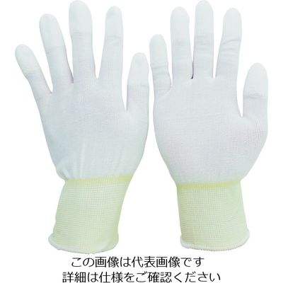 ミドリ安全 検査・組立用手袋 (指先コート)MCGー701N LL 10双入 MCG701N-LL 1袋(10双) 194-8683（直送品）