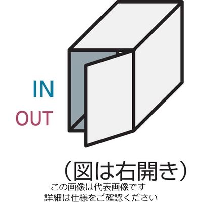 パナソニック Panasonic 宅配ボックスCOMBO ミドルタイプ前出し左開き シルバー CTNR4020LSC 1台 858-7488（直送品）